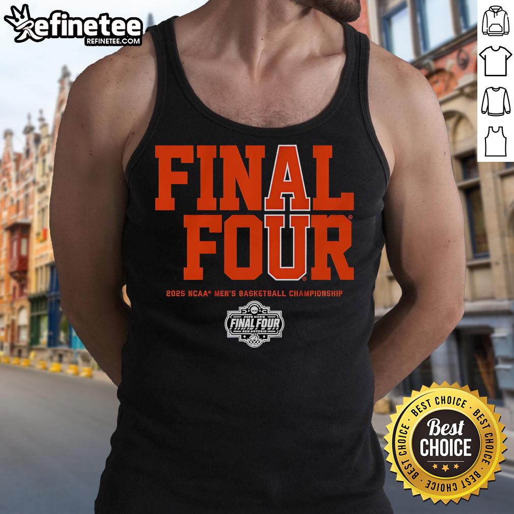 Alt Text: Official Auburn Tigers Final Four basketball tank top featuring team colors and logo, perfect for fans and athletes.