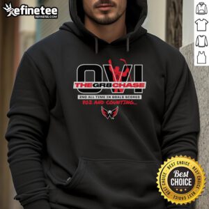 Alt Text: Official Alexander Ovechkin Washington Capitals GR8 Chase Hoodie in red, showcasing team logo and player name.
