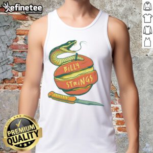 Alt Text: Official Billy Strings Snake Apple 2025 tank top featuring vibrant graphics and a stylish design for fans.