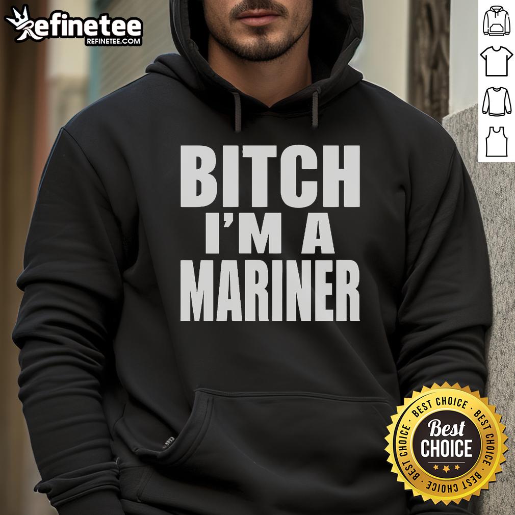 Official Brennan Julio Rodriguez hoodie featuring 'Bitch Im A Mariner' design, perfect for Seattle Mariners fans.