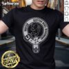 Official Clan Baxter Scottish Rebel Descendant Crest T-Shirt featuring a bold clan crest design on a stylish tee.
