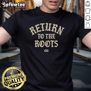 Official Coone Return To The Roots T-Shirt featuring vibrant graphics and bold design, perfect for fans of hardstyle music.