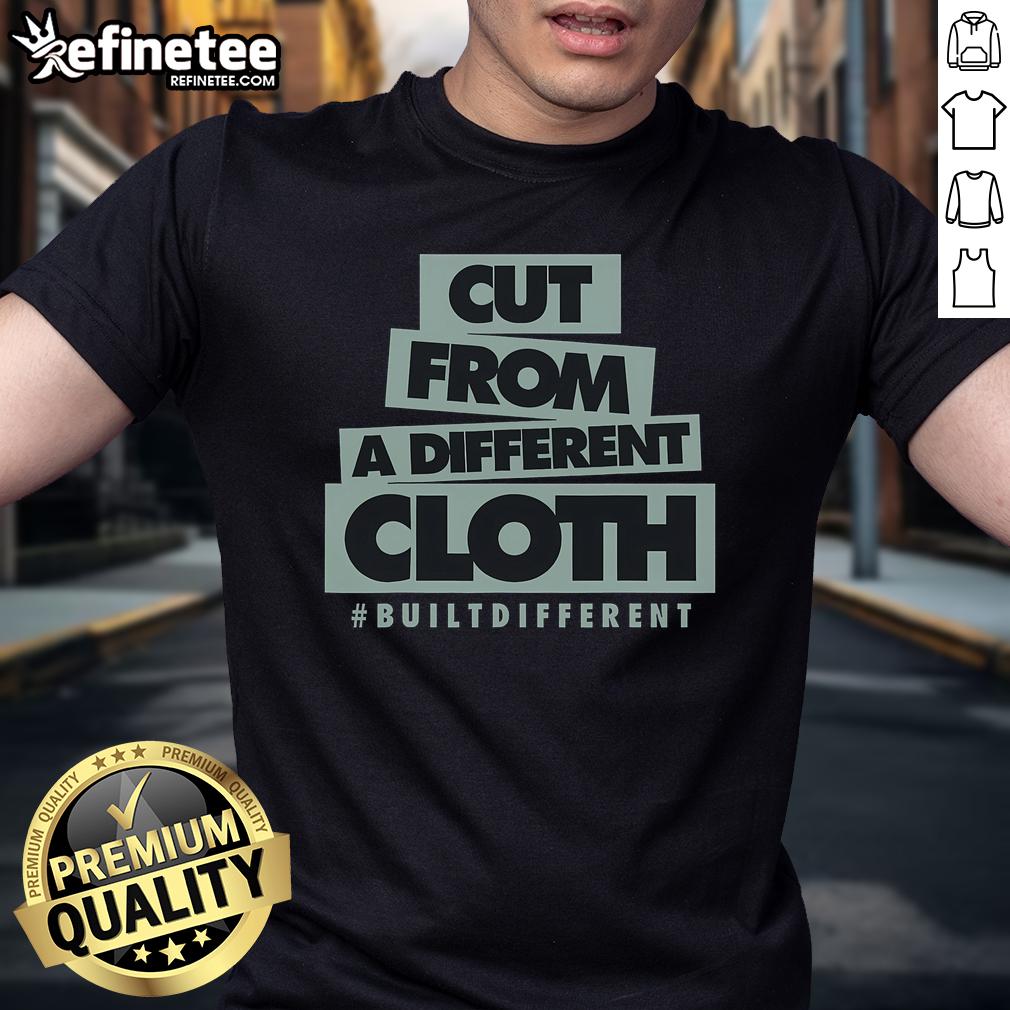 Alt Text: Official Cut From A Different Cloth T-Shirt in black, featuring unique graphic design and stylish fit.