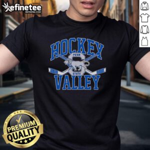 Official Hockey Valley Penn State Hockey T-Shirt featuring the iconic logo and team colors, perfect for fans.