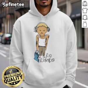Official Rio Romeo Hoodie featuring a stylish design, perfect for casual wear and showcasing the Rio Romeo brand.