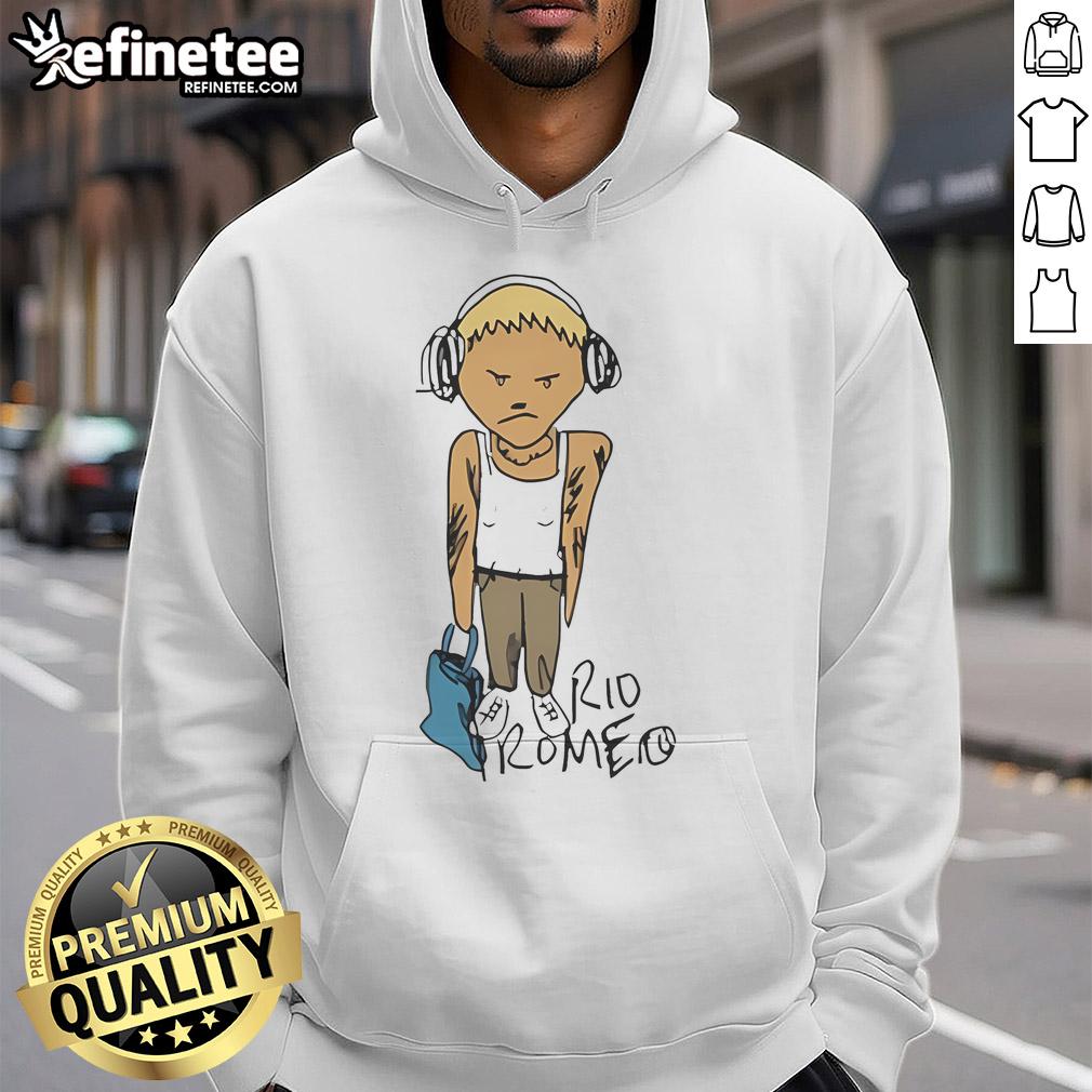 Official Rio Romeo Hoodie featuring a stylish design, perfect for casual wear and showcasing the Rio Romeo brand.