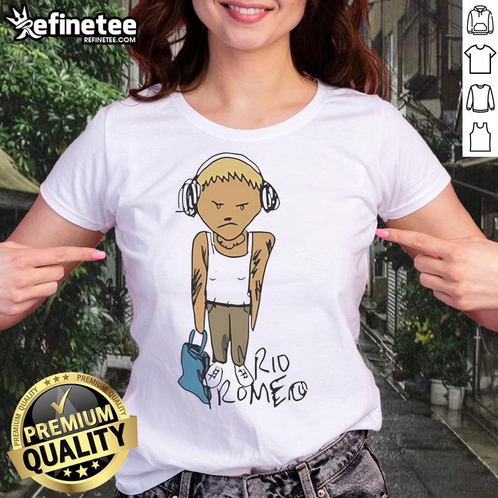 Official Rio Romeo Ladies Tee in stylish design, perfect for casual wear and showcasing your unique fashion sense.