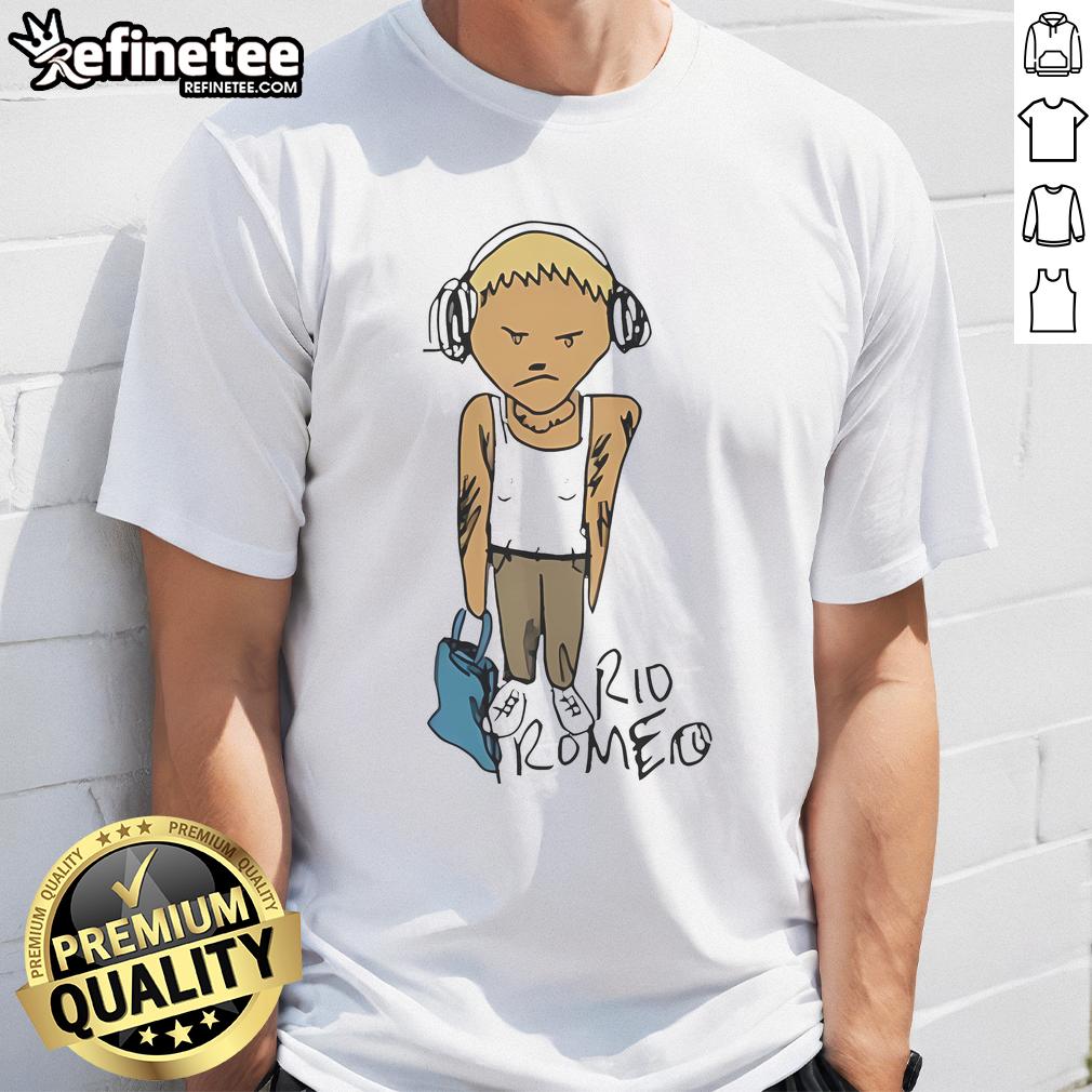 Official Rio Romeo T-Shirt featuring a stylish design, perfect for fans and casual wear enthusiasts.
