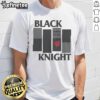 Awesome Black Knight Band T-Shirt featuring a bold graphic design and vibrant colors, perfect for music fans.