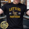 Alt Text: Good Crown Trio Liberty Hill Panthers Lets Go Logo 2025 T-Shirt featuring vibrant design and school spirit.