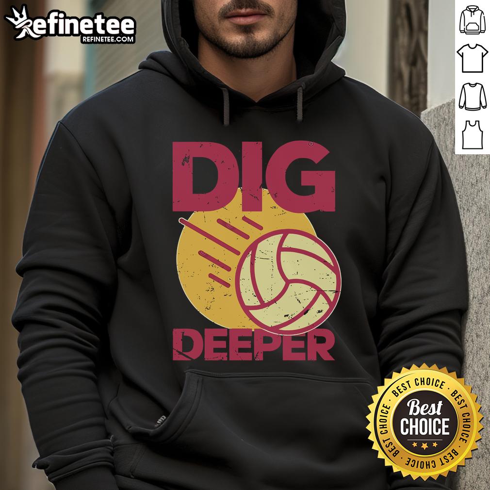 Nice Dig Deeper Hoodie in stylish design, showcasing vibrant colors and comfortable fit for everyday wear.
