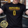 Nice Kelsey Mitchell Indiana Fever 0 T-Shirt featuring a vibrant design celebrating the WNBA star's jersey number.