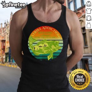 Nice Strike Addictions Reeling For The Feeling tank top featuring vibrant colors and stylish design for casual wear.