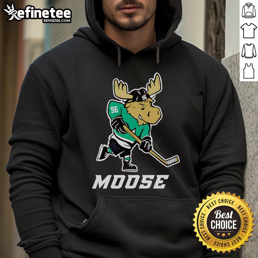 Nice The Big Moose Dallas Stars hoodie featuring team colors and logo, perfect for fans showcasing their spirit.