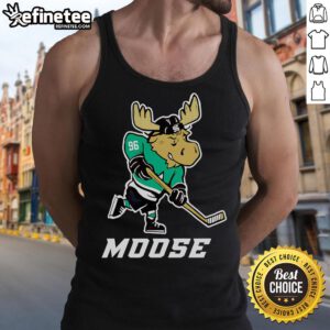 Stylish Nice The Big Moose Dallas Stars tank top featuring vibrant team colors and logo, perfect for fans.
