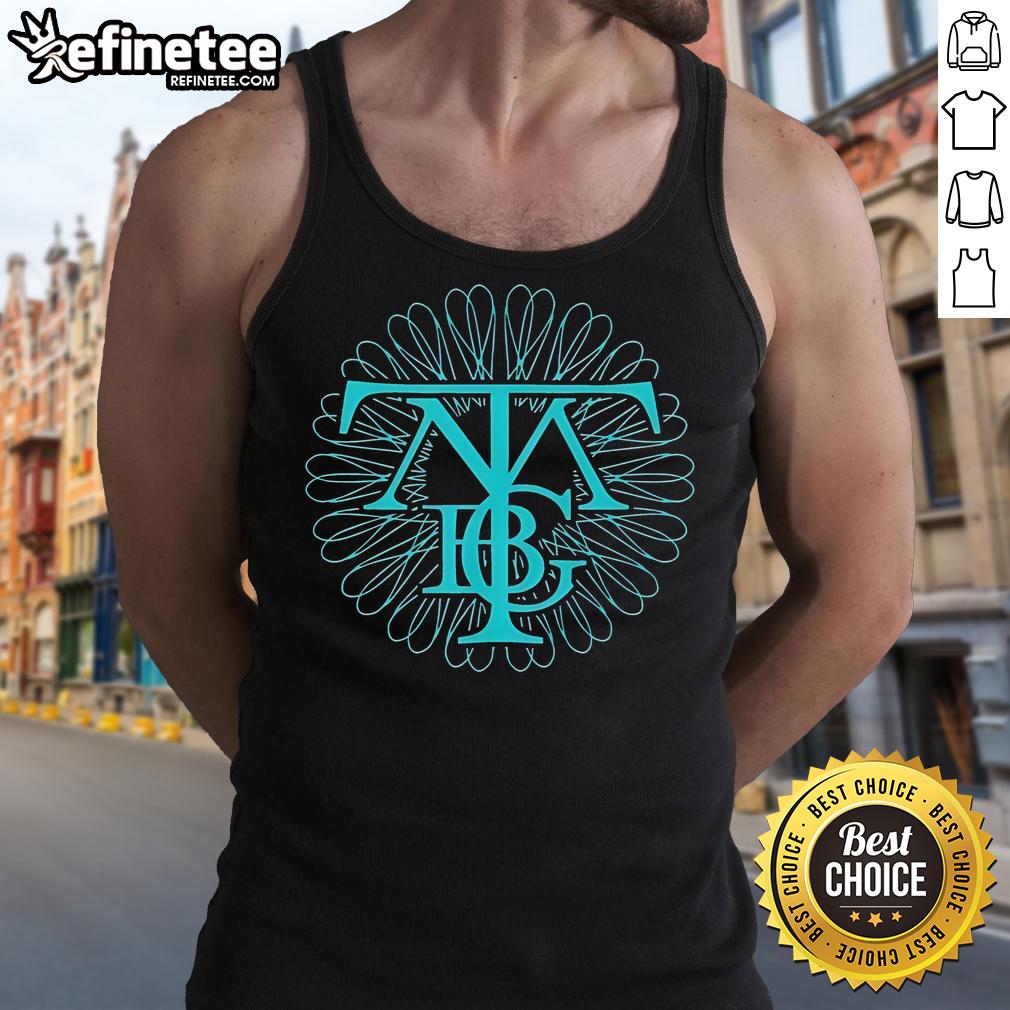 Alt Text: Nice They Might Be Giants Spirograph design on a stylish steel tank top, perfect for fans of unique graphic apparel.
