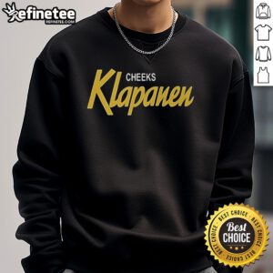 Official Cheeks Klapanen Special Sweatshirt featuring a stylish design and high-quality fabric for comfort and style.