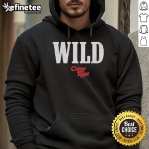 Corey Kent Wild Hoodie in black featuring a stylish design, perfect for fans and casual wear.