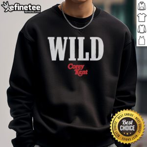 Official Corey Kent Wild sweatshirt in black, featuring logo and stylish design, perfect for fans and casual wear.