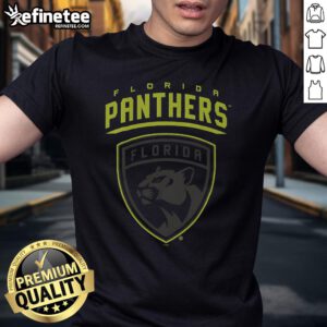 Official Florida Panthers Highlight Reel T-Shirt featuring vibrant team graphics and comfortable fit for fans.