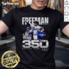 Official Freddie Freeman Los Angeles Dodgers 350 Career Home Runs T-Shirt