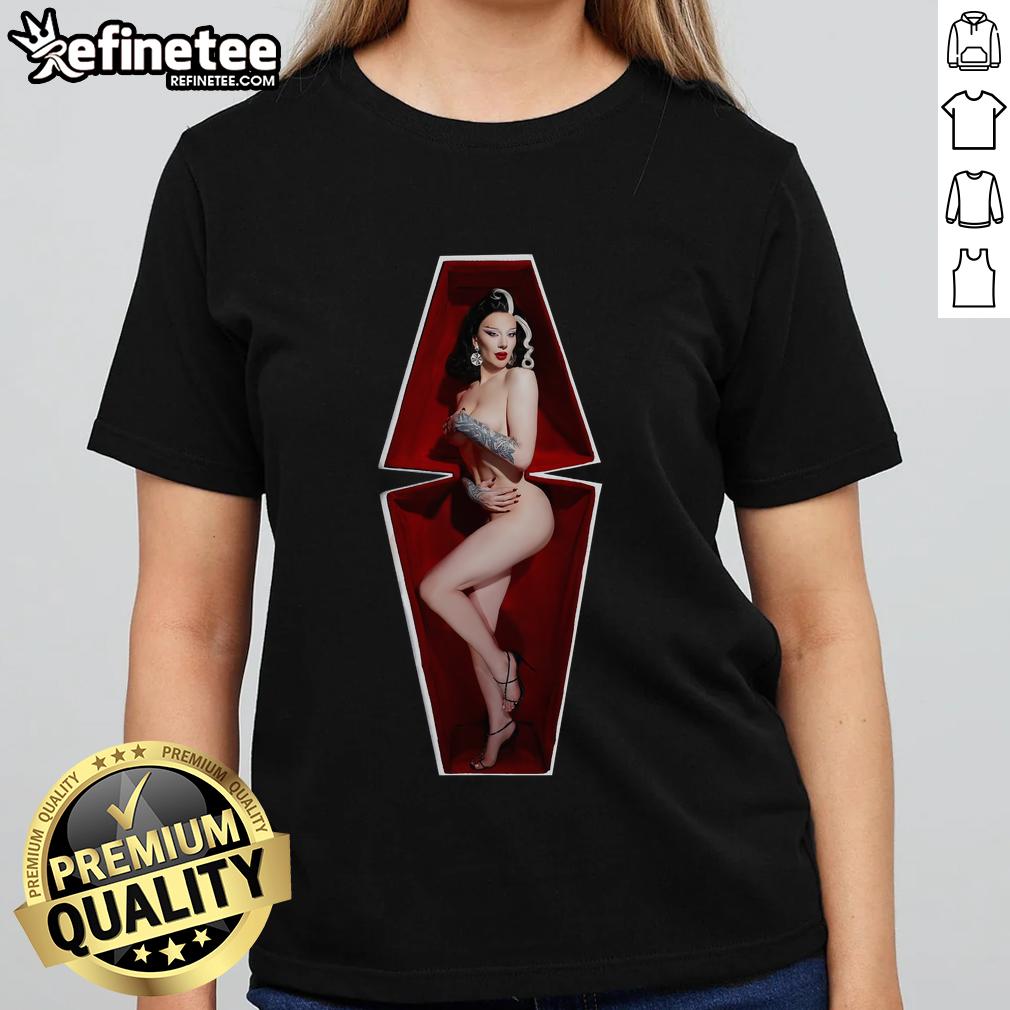 Official Hereisbosco The Coffin Ladies Tee featuring unique graphic design and stylish fit for fans of alternative fashion.