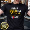 Alt Text: Official Jess Luzardo I Wear Gold For Ethan's Ohana T-Shirt featuring vibrant design and supportive message.