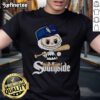 Official Labubu Charlie Brown Chicago White Sox T-Shirt featuring a unique design for fans of baseball and pop culture.
