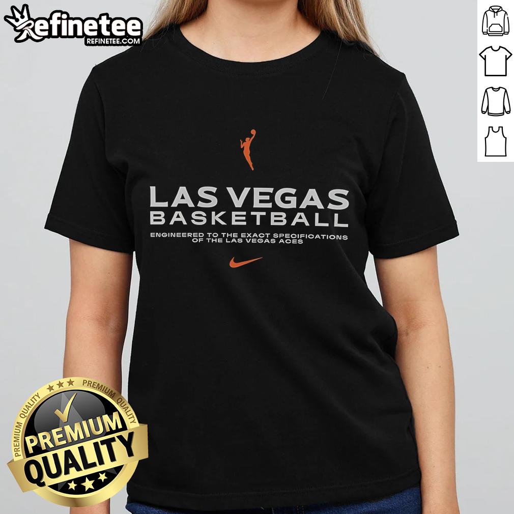 Official Las Vegas Basketball Ladies Tee designed for Aces fans, featuring team colors and logo in stylish fit.