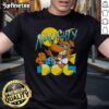 Official Naughty Dog Old School T-Shirt featuring retro design and logo, perfect for gaming enthusiasts and collectors.