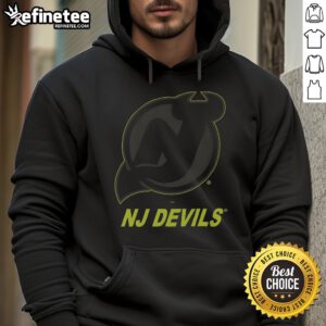 Official New Jersey Devils Highlight Reel Hoodie showcasing team logo and vibrant colors for fans and collectors.