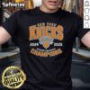 Official New York Knicks 2025 Eastern Conference Champions T-Shirt featuring team logo and vibrant colors.