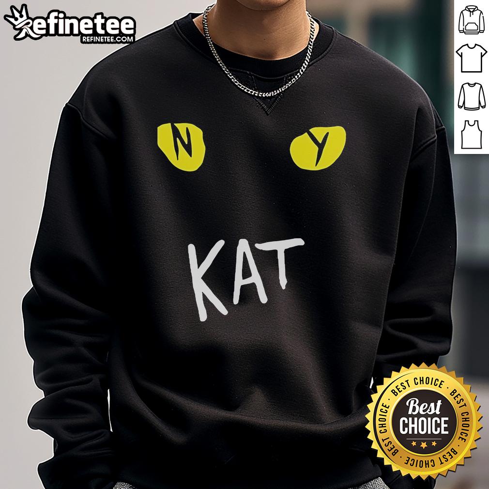 Alt Text: Official New York Knicks Kat Playball Sweatshirt featuring vibrant team colors and stylish design for fans.