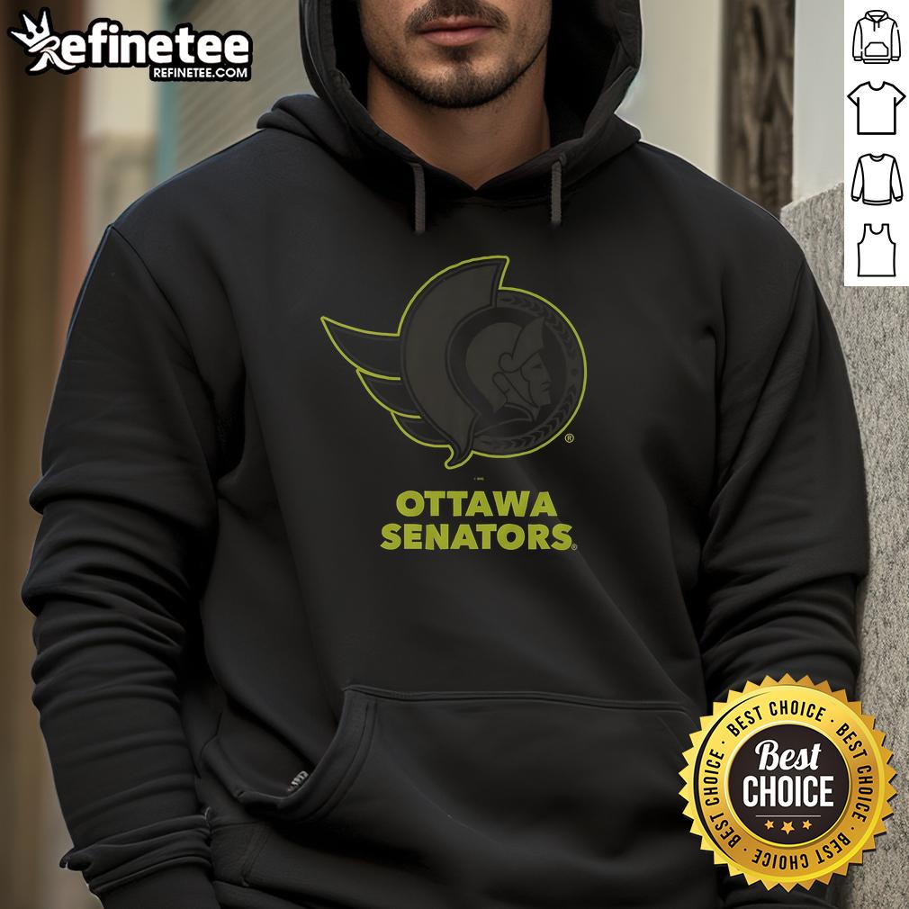 Official Ottawa Senators Highlight Reel Hoodie featuring team logo and vibrant colors, perfect for fans and sportswear.