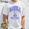 Alt Text: Official Randle 30 Bully Ball University T-Shirt in black, featuring bold graphics and a sporty design for fans.