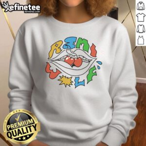 Official Remi Wolf Cherries Sweatshirt featuring vibrant cherry graphics on a cozy, stylish pullover.