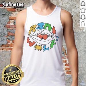 Alt Text: Official Remi Wolf Cherries Tank Top featuring vibrant cherry design, perfect for summer outfits and music fans.
