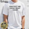 Official Rosala Protect Me From What I Want T-Shirt featuring bold graphics and stylish design for fans.