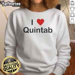 Alt Text: Official Sheryl Lee Ralph I Love Quintab Sweatshirt featuring vibrant design and comfortable fit for fans.
