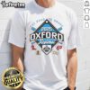 Alt Text: Official The Road To Omaha 4-Team Oxford Regional T-Shirt featuring vibrant graphics and team logos for fans.