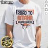 Alt Text: Official UTSA Road to Omaha Roadrunners T-shirt featuring vibrant team colors and logo, perfect for fans and supporters.