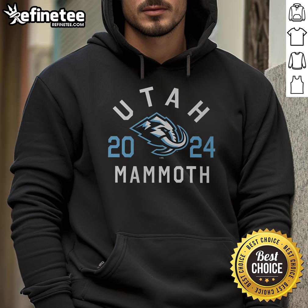 Official Utah Mammoth Heritage Hoodie in vibrant colors, showcasing a unique design inspired by Utah's prehistoric mammoths.