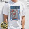 Alt Text: Original MLB The Show Phillies Bryce Harper T-Shirt featuring vibrant team colors and player graphics. Perfect for fans!
