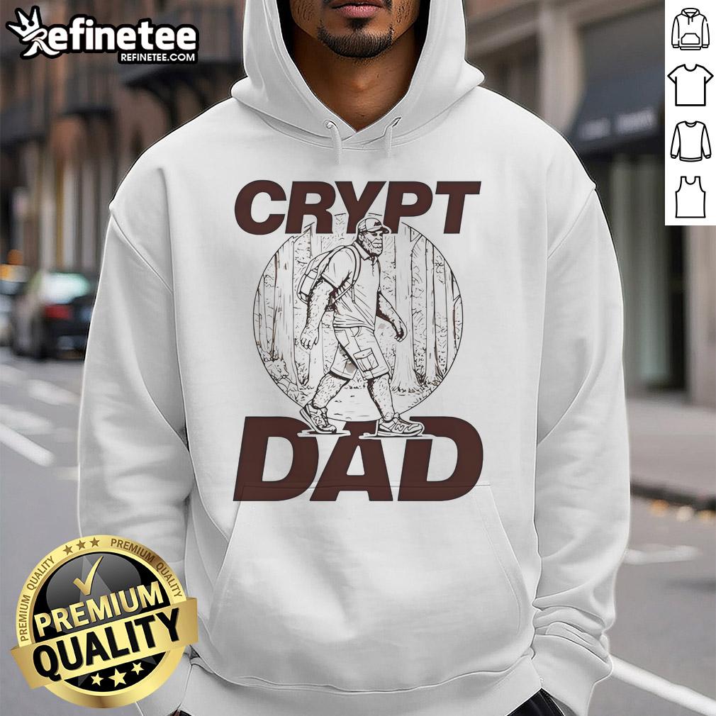 Premium Cryptdad Hoodie featuring a stylish design, perfect for casual wear and showcasing your love for crypto culture.