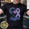 Premium I Will Remember For You Alzheimer's Awareness T-Shirt featuring Los Angeles Dodgers logo and design.