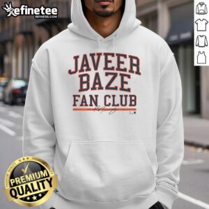 Premium Javier Baez Fan Club Hoodie showcasing vibrant team colors and stylish design for baseball enthusiasts.