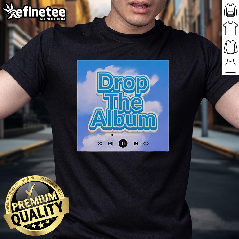 Pretty Yuno Miles Drop The Album Clouds T-Shirt featuring vibrant design and artistic graphics for music fans.