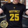 Top Instinct 25 T-Shirt featuring a stylish design and comfortable fit, perfect for casual wear and sports enthusiasts.