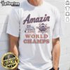 Nice Amazin Big Mets Energy 1980 World Champs T-Shirt showcasing vintage design celebrating New York Mets' championship.