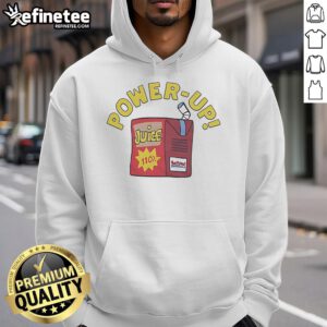Cozy Nice Backyard Baseball Power Up Hoodie displayed in a sunny outdoor setting, perfect for baseball fans.